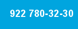 922 780-32-30 922 780-32-30